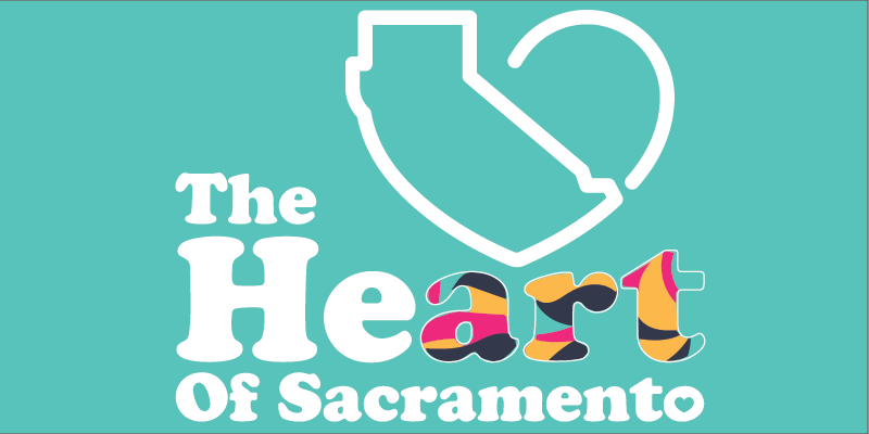 Logo for "The Heart of Sacramento" activation.